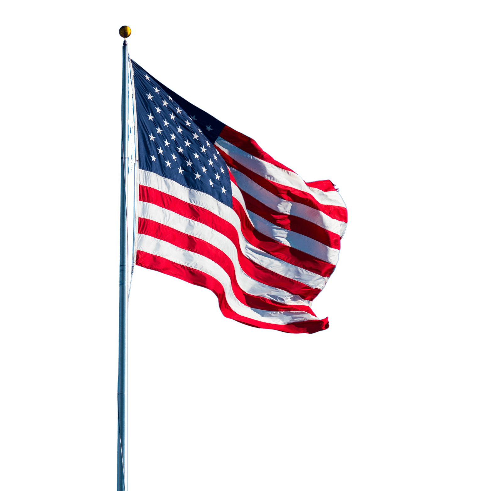 American Flag Representing Taxpayers Rights to Negotiate Tax debt with the IRS